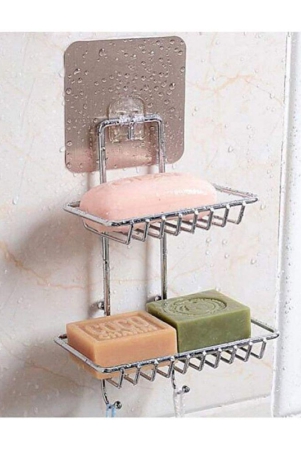 gkboss-2-layer-bathroom-soap-holder-stainless-steel-soap-dish