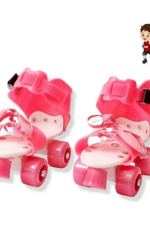 sevriza-age-group-3-15-years-pink-roller-skates-for-kids