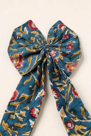 Handmade Fabric Butterfly Bow Hair Clip 01