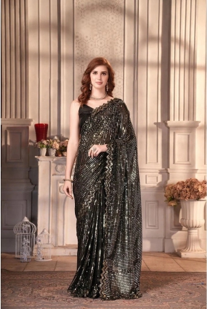 apnisha-georgette-embellished-saree-with-blouse-piece-black-pack-of-1-black