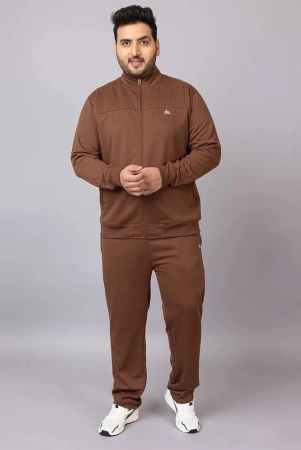 yha-dirty-brown-fleece-regular-fit-mens-tracksuit-pack-of-1-none