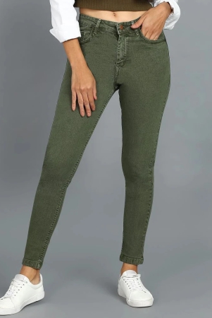 urbano-fashion-olive-denim-skinny-fit-womens-jeans-pack-of-1-none