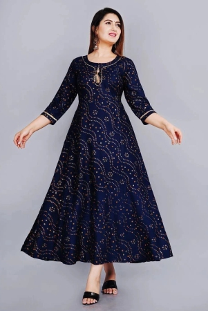 sipet-blue-rayon-womens-anarkali-kurti-pack-of-1-none