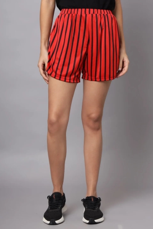OWO The Label Women Shorts, Half Pant For Women Stripe Print, Best  Quality Shorts (OTLWS04)-M