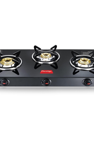 Prestige Marvel Plus Toughened Glass Top Gas Stove (3 Burners) - GTM 03L