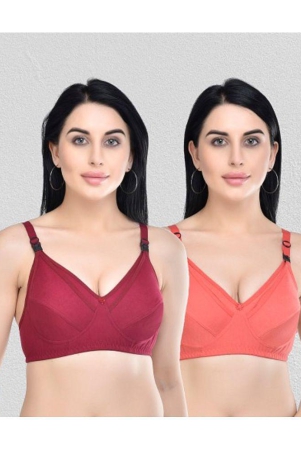 zourt-multicolor-cotton-non-padded-womens-everyday-bra-pack-of-2-none