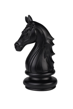 artarium-knight-horse-chess-piece-statue-sculpture-collectible-figurine-for-home-house-office-table-decor-pack-of-1-black