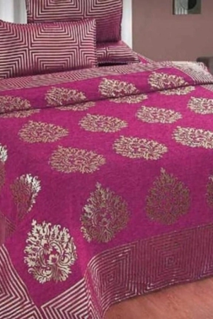 chennile-premium-bedsheet-pink