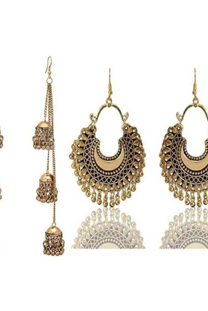 samridhi-dc-golden-jhumki-earrings-pack-of-2-golden