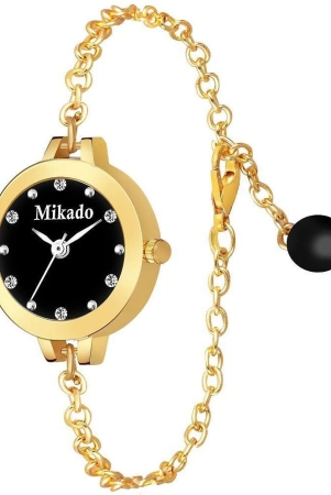 mikado-gold-metal-analog-womens-watch