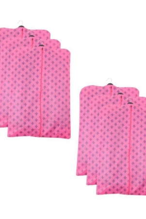 prettykrafts-foldable-non-woven-coat-cover-set-of-6-pcs-