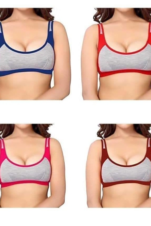 elecsera-women-sports-non-padded-bra-women-sports-non-padded-bra-pack-of-4