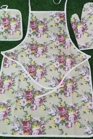 floral-printed-kitchen-apron-set-of-3-pink