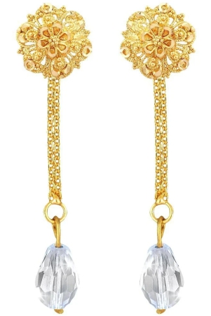 vivastri-golden-drop-earrings-pack-of-1-golden