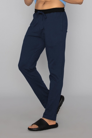 Nova Cotton Rich Track Pants Navy Blue XL