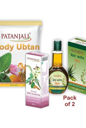 patanjali-anti-wrinkle-creambody-ubtankesh-kanti-hair-oil-combo