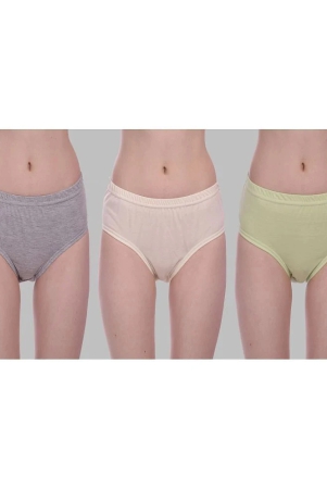 elina-grey-cotton-solid-womens-briefs-pack-of-3-none