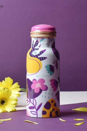 summer-floral-print-copper-bottle-500ml