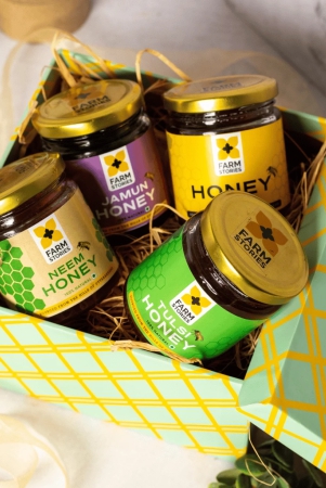 festive-gift-box-of-4-natural-honey