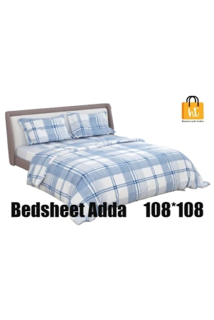 bedsheet-adda-super-mega-king-size-king-size108108-in-pure-cotton-sanganeri-printed-jaipuri-double-bedsheet-with-2-matching-pillow-covers-rj-14-03-108108-ht8500