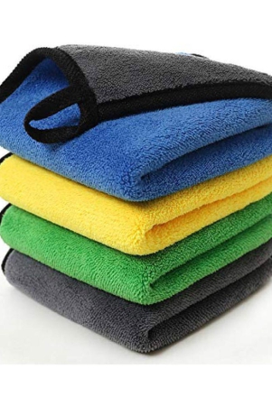 ingens-microfiber-cloth-for-car-cleaning-and-detailing-dual-sided-extra-thick-plush-microfiber-towel-lint-freepack-of-4-multicolor-650-gsm-40cm-x-40cm