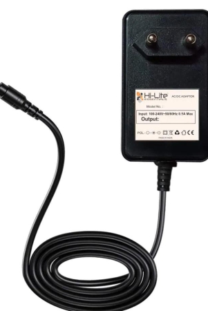 hi-lite-essentials-12v-power-adapter-charger-for-lifelong-llgm09-llgm18-deep-tissue-massage-gun-massage-gun-charger