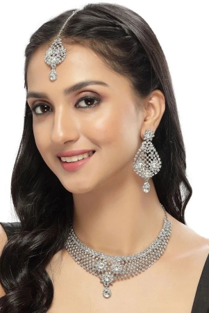 sukkhi-silver-alloy-necklace-set-pack-of-1-silver