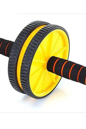 vp-stores-total-body-fitness-workout-ab-roller-ab-wheel-abdominal-workout-roller-for-ab-exercises-cushioned-handles-unisex-with-free-mat-onesize