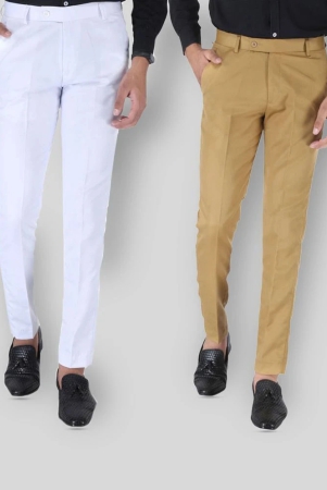 srey-white-polycotton-slim-fit-mens-trousers-pack-of-2-none