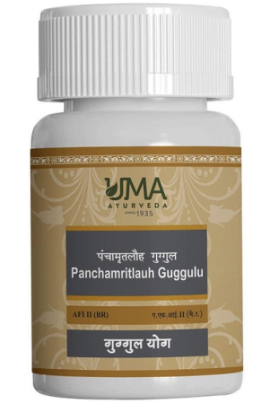 uma-ayurveda-panchamritlauhguggulwithsilver40tab-tablet-1-kg-pack-of-1