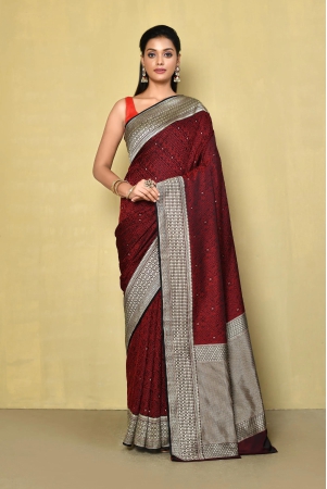 designer-brown-saree-free-size