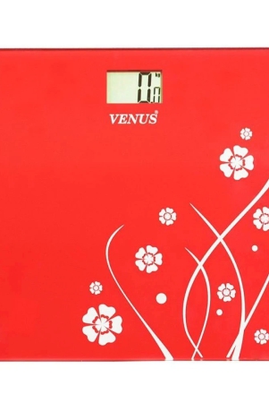 Venus Red Digital LCD Weighing Scale