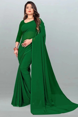 anand-sarees-green-georgette-saree-with-blouse-piece-pack-of-1-green