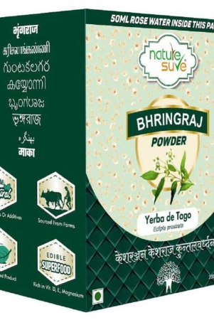 nature-sure-bhringraj-powder-200g-with-free-rose-water-50ml