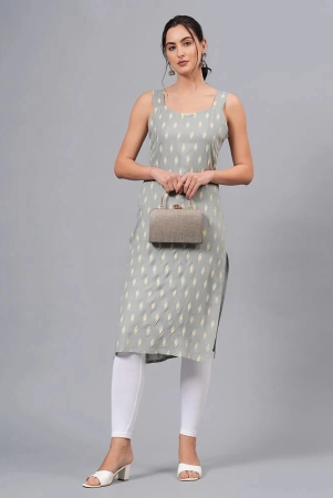 highlight-fashion-export-rayon-printed-straight-womens-kurti-grey-pack-of-1-none