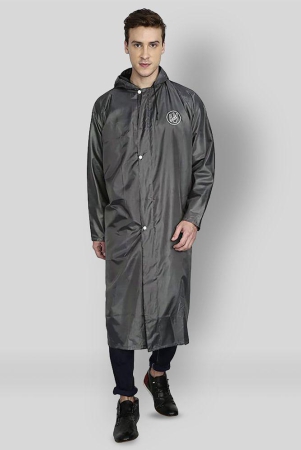 Goodluck Grey Rain Coat - XL