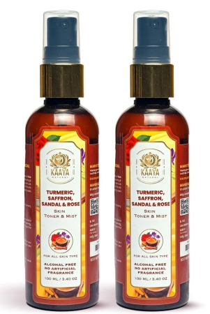 kaaya-natural-turmeric-saffron-sandal-rose-toner-mist-100ml-bottle-buy-1-get-1-free