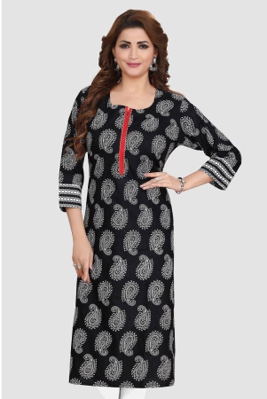 meher-impex-black-cotton-womens-straight-kurti-pack-of-1-none