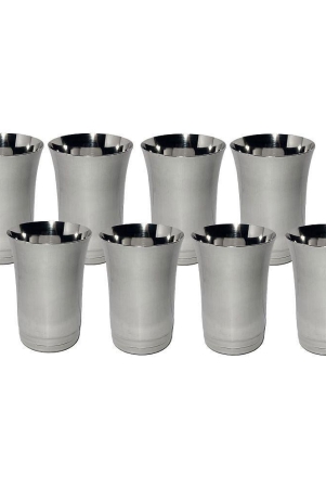 a-h-enterprises-daily-use-water-steel-glasses-set-300-ml-pack-of-8-