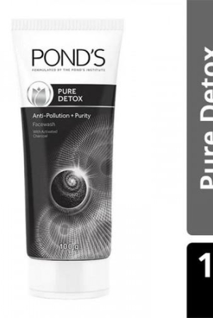 Pond's Pure Detox Charcoal Face Wash 100Gm