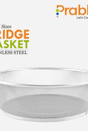 stainless-steel-round-fridge-basket-with-handle-for-home-kitchen-use-23cm