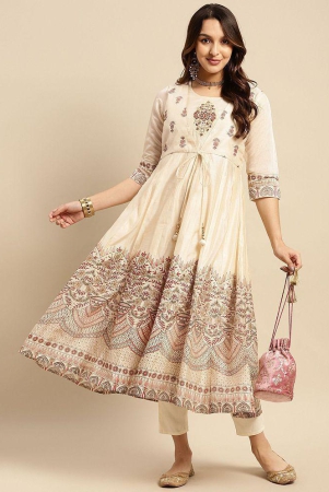 rangita-women-chanderi-beige-yoke-embroidered-border-printed-calf-length-anarkali-kurti-none