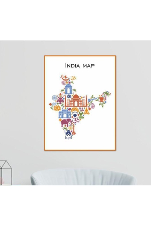 photojaanic-india-map-poster-paper-wall-poster-without-frame