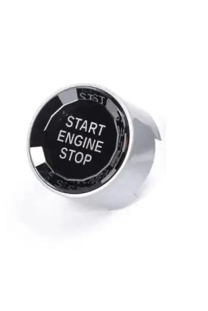 Car Craft Start Stop Button Compatible With Bmw 1 Series 3 Series 5 Series 6 Series 7 Series X1 X3 X4 X5 X6 2012+ Car With Auto Off Buton New Crystal Not For X3 F25