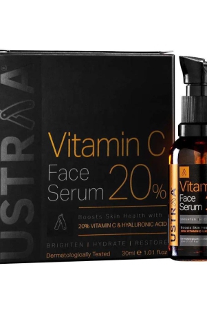 St.Botanica Ustraa 20% Vitamin C Face Serum With Hyaluronic Acid