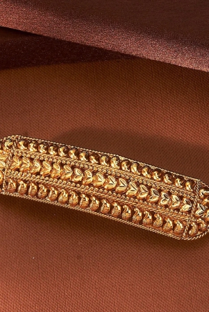 antique-plain-gold-hair-clip-with-gold-plating-gold