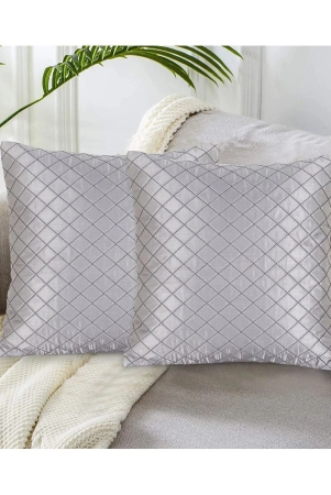 mezposh-set-of-2-satin-cushion-covers-35x35-cm-14x14-gray