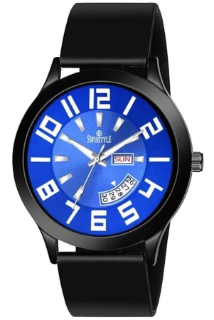 swisstyle-black-silicon-analog-mens-watch