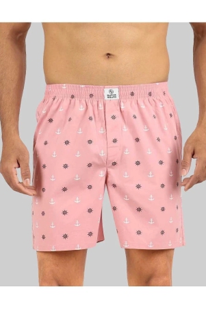 Supersquad Cotton Mens Boxer- ( Peach ) - None