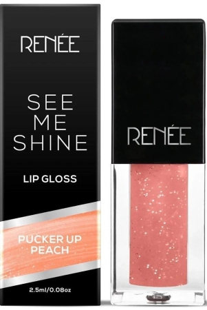 renee-see-me-shine-lip-gloss-pucker-up-peach-non-sticky-non-drying-formula-25ml